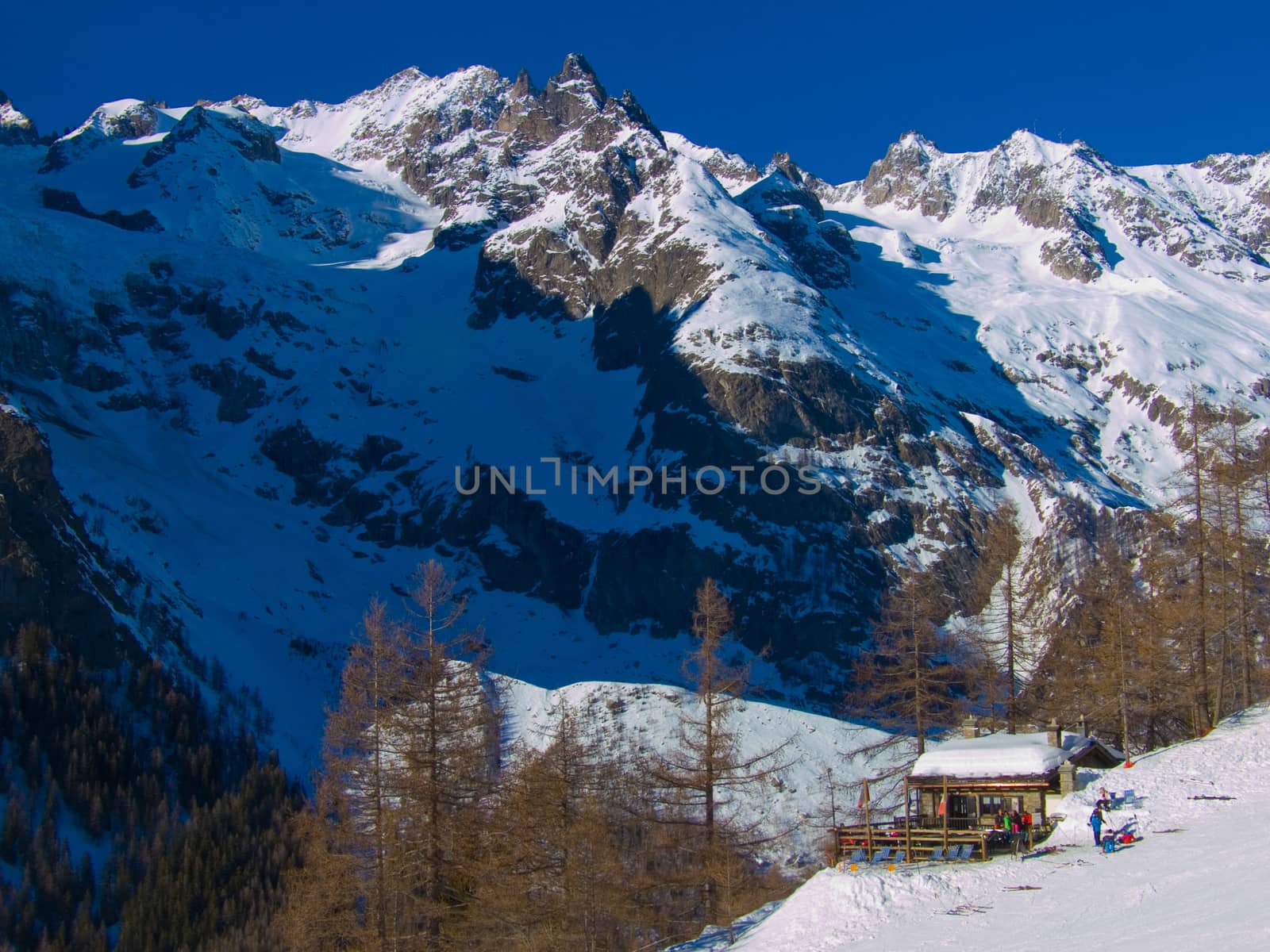 italian alps landscape by bertrand