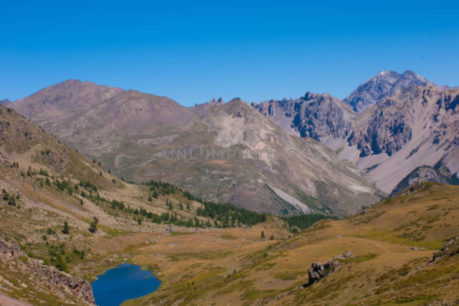 french alps landscape by bertrand