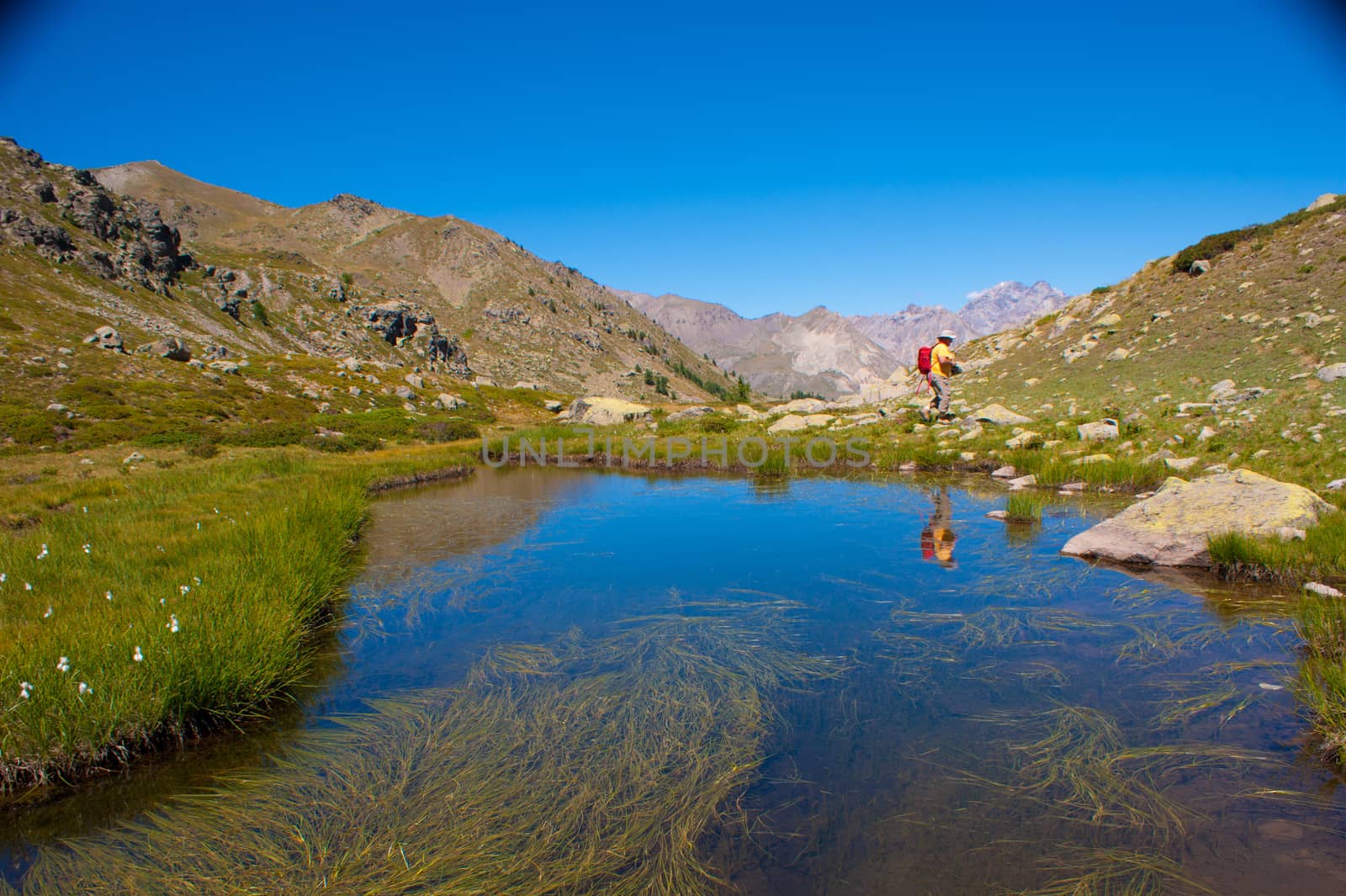 french alps landscape by bertrand