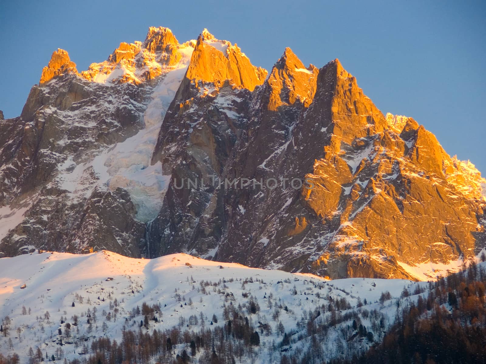 french alps landscape by bertrand