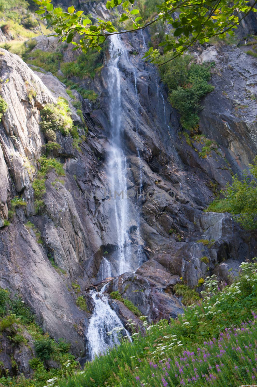 french alps landscape by bertrand