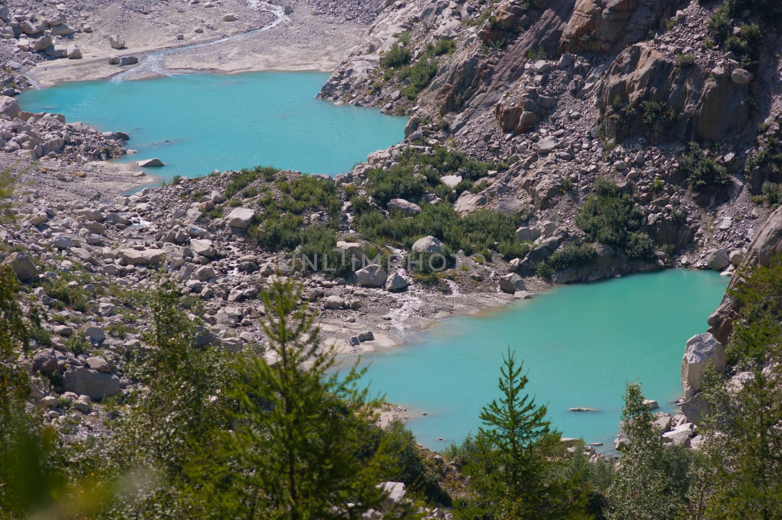 french alps landscape by bertrand