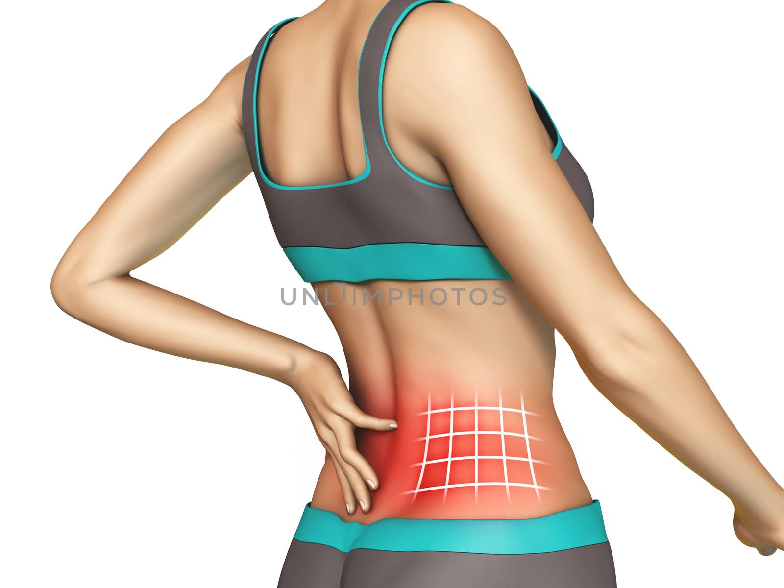 Lower back pain by Andreus