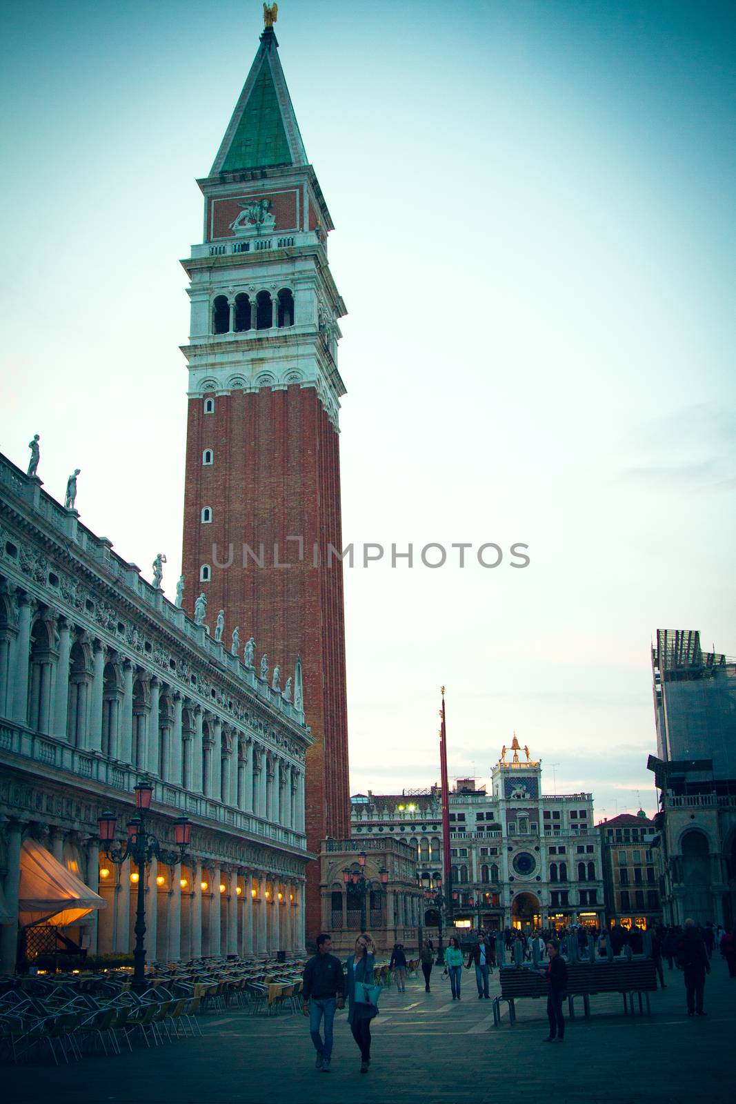 San Marco in Venice at dusk