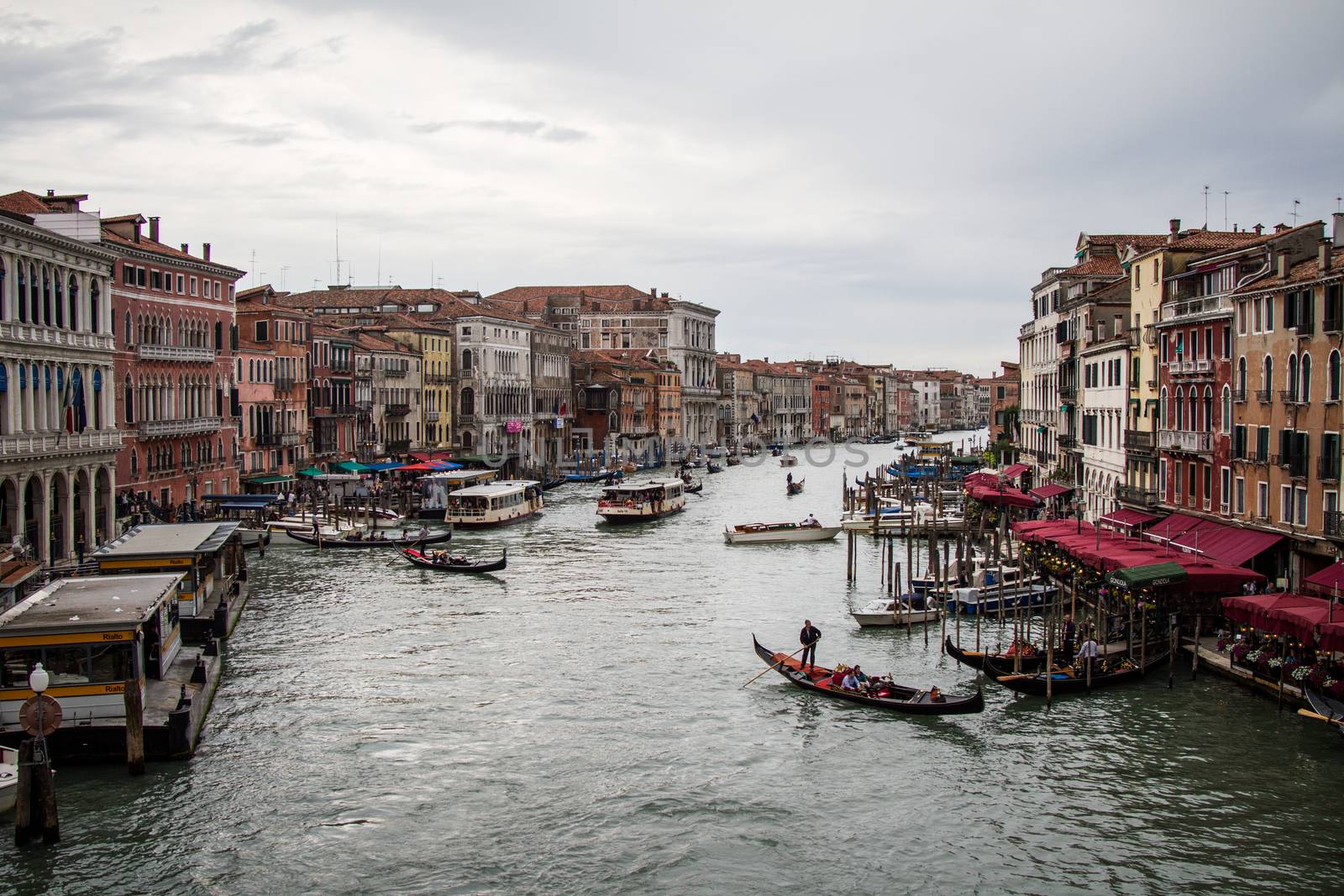 Venice Canal and Gondola by samULvisuals