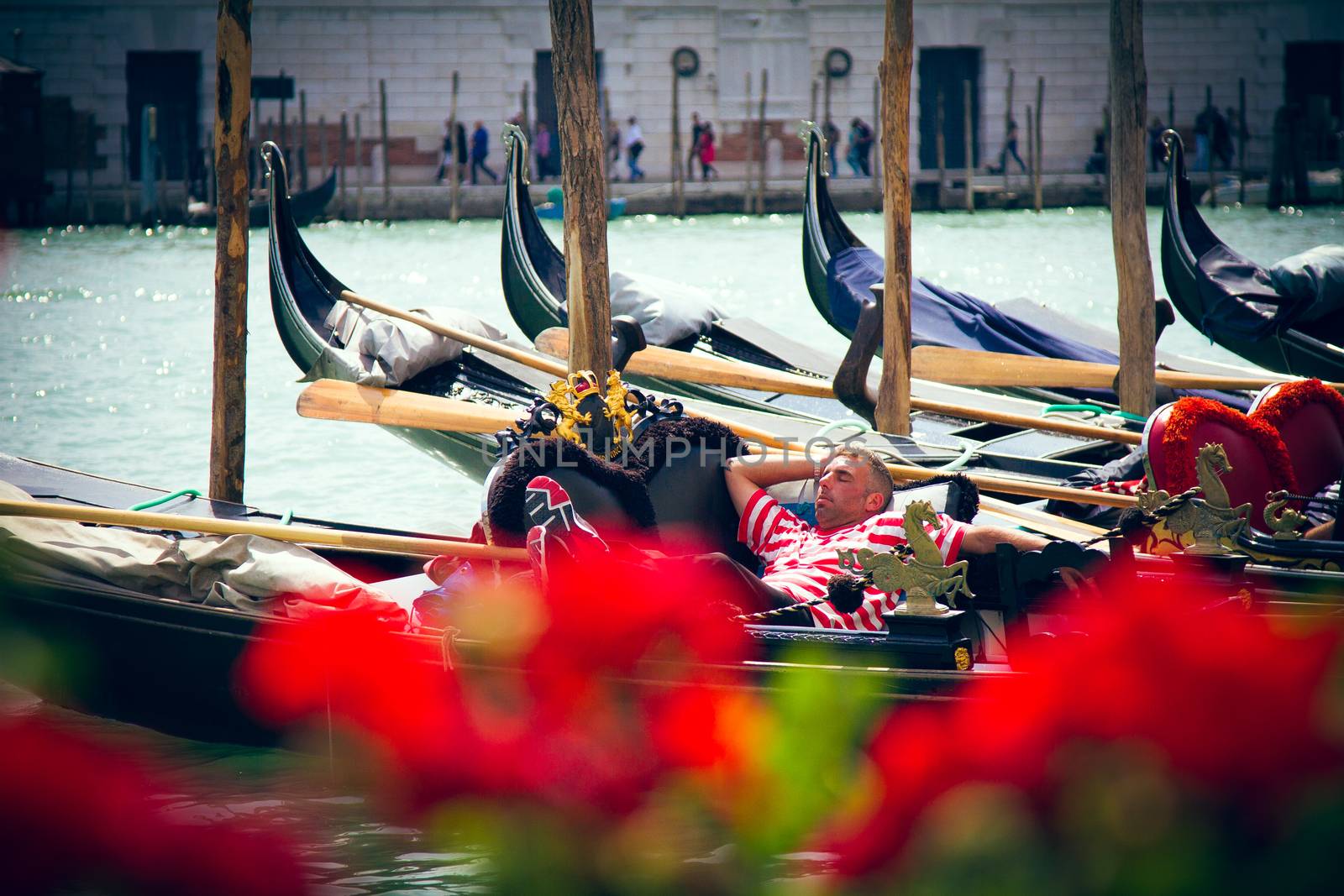 Venice Canal and gondola's