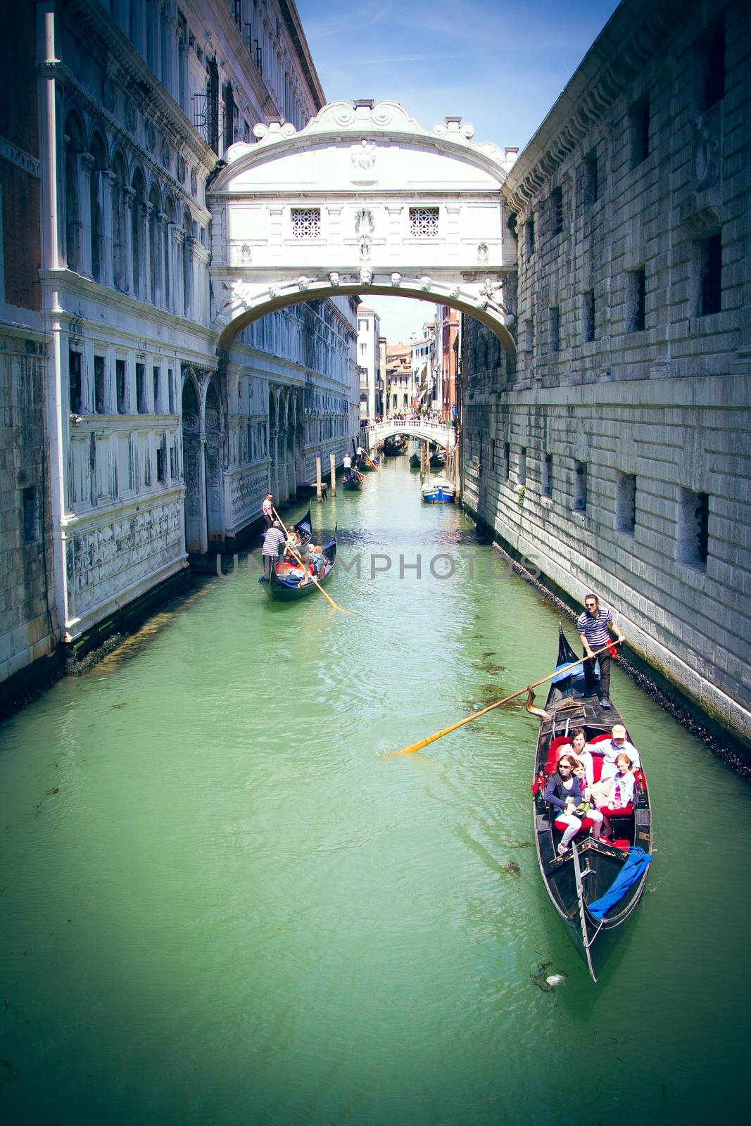 Venice Canal and Gondola by samULvisuals