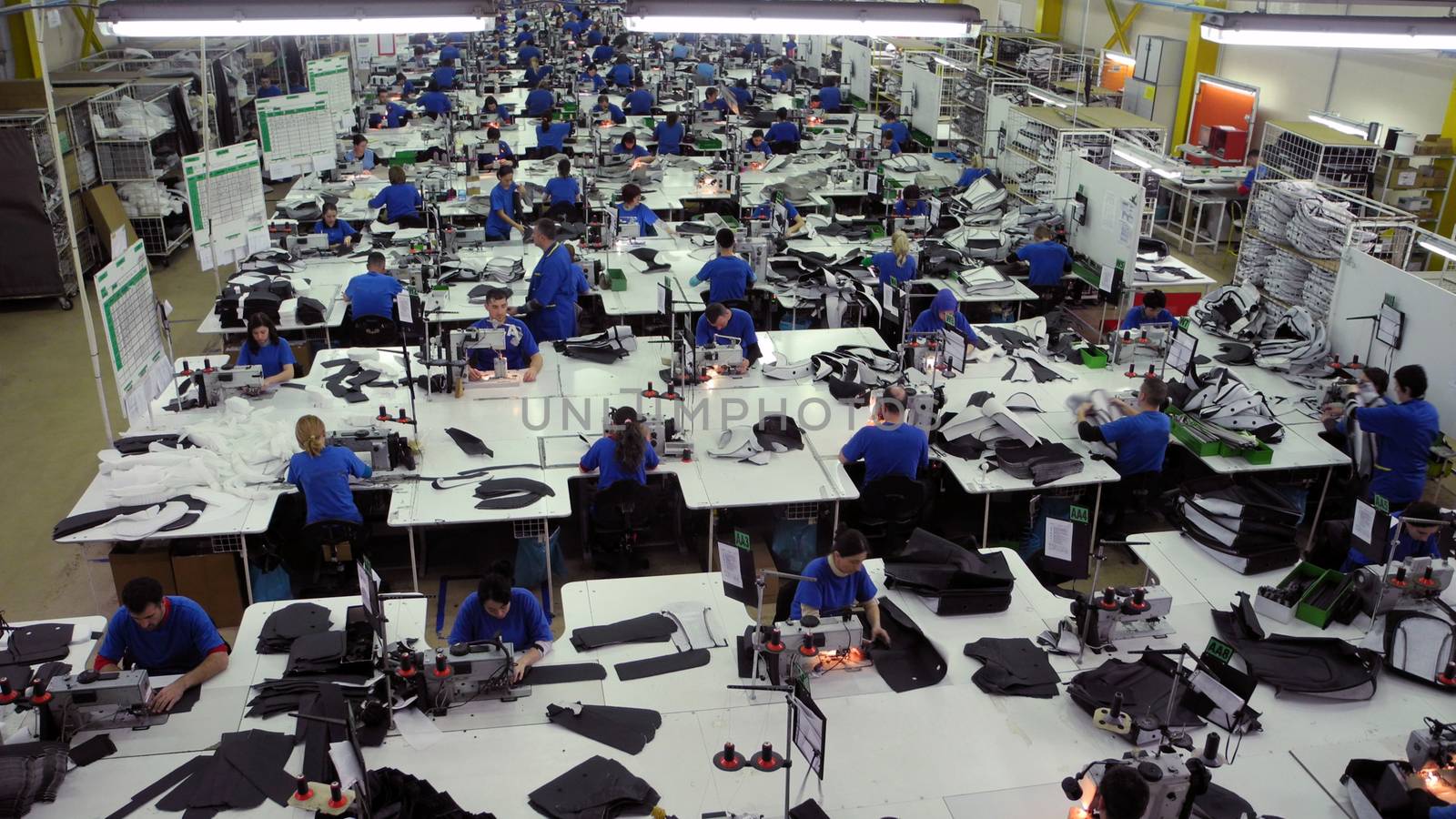 tailors in the textile factory