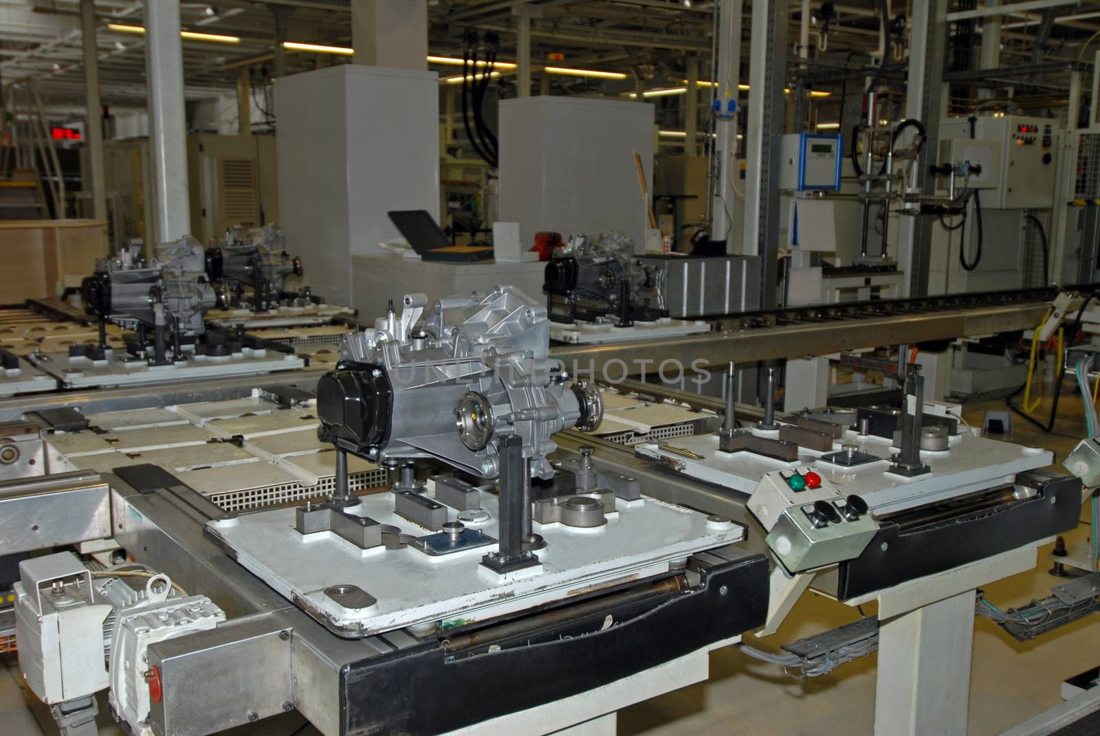 gearbox production line by aselsa
