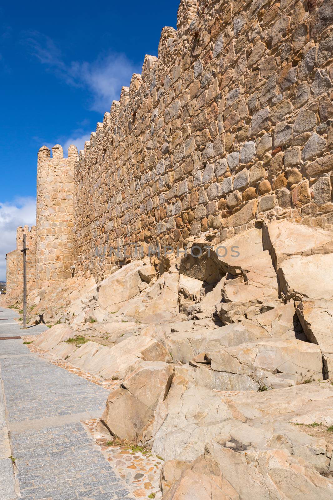 Ancient fortification of Avila, Castile and Leon, Spain