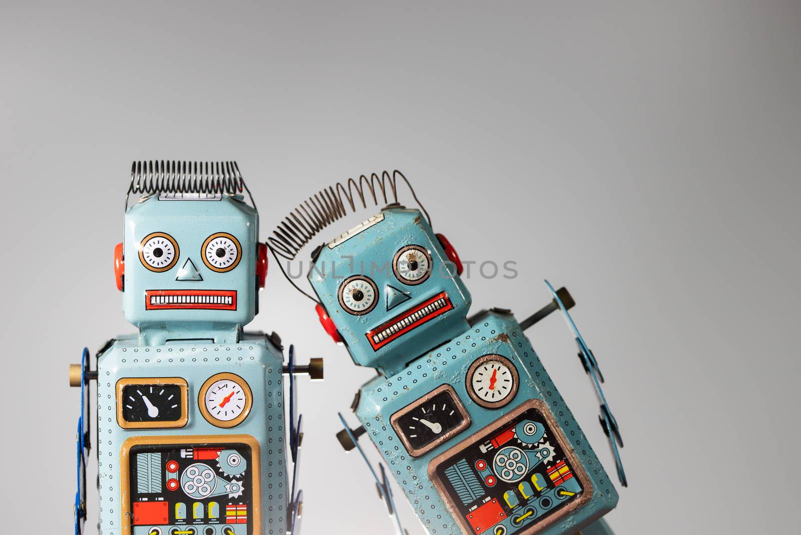 Vintage retro robot tin toy  by freedomnaruk