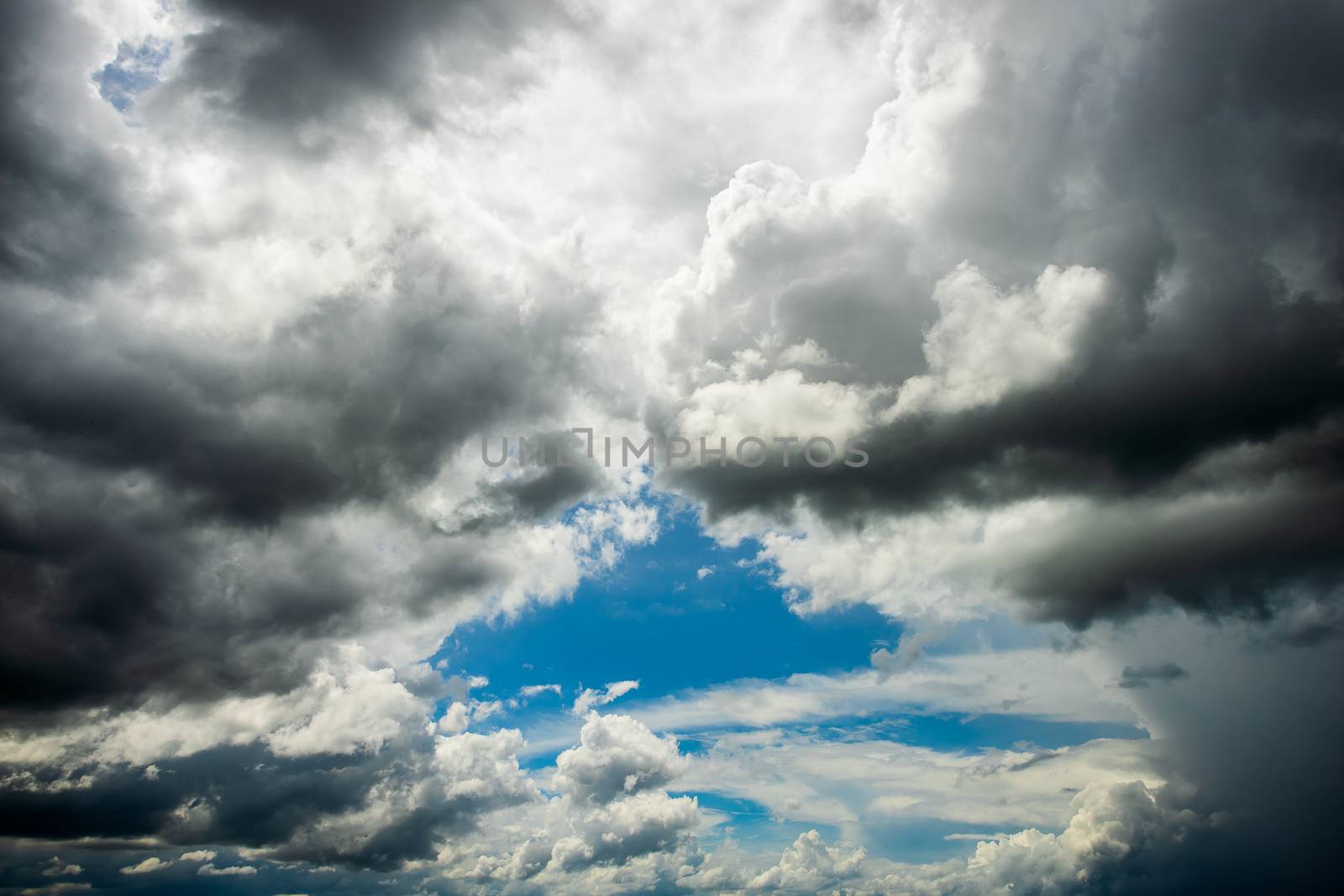 thunder storm sky Rain clouds  by freedomnaruk