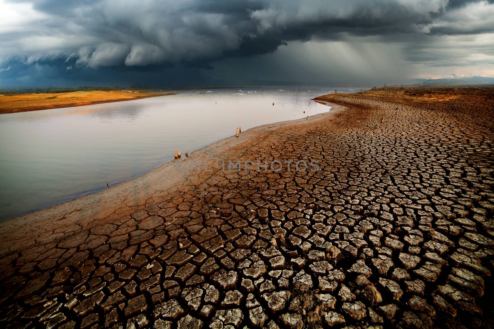 thunder storm sky Rain clouds  by freedomnaruk