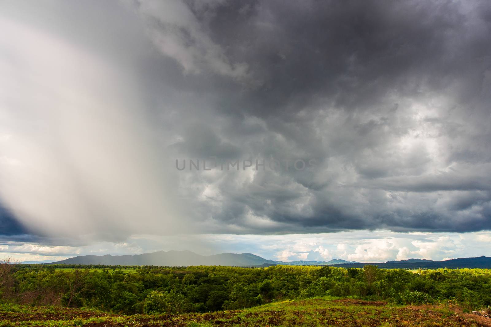 thunder storm sky Rain clouds