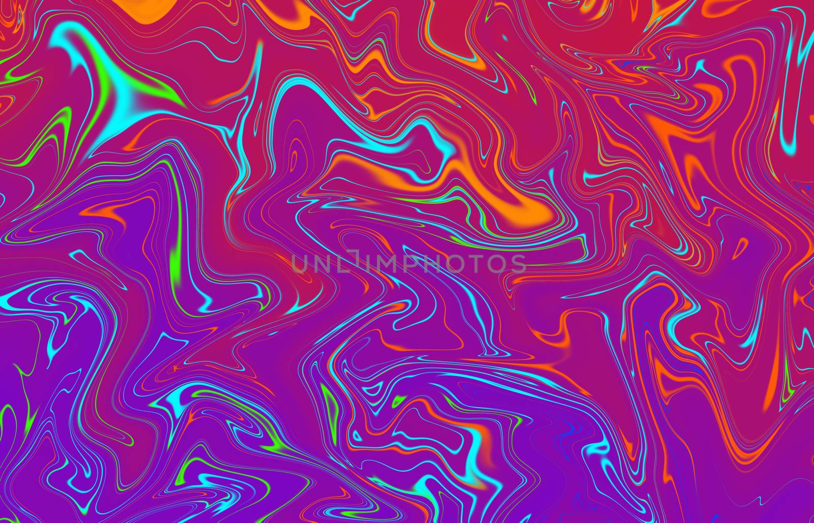 Liquid colour paint marbling and acrylic waves text background. by cyberspace