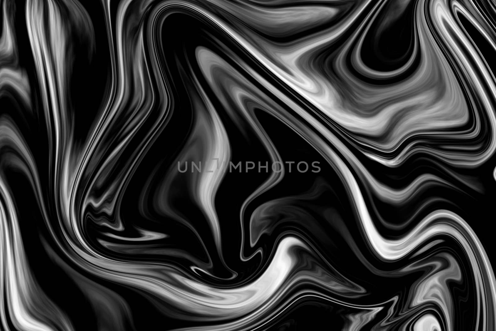 Abstract liquify wave, Marble Black and White, Luxury marble pattern texture background. by cyberspace