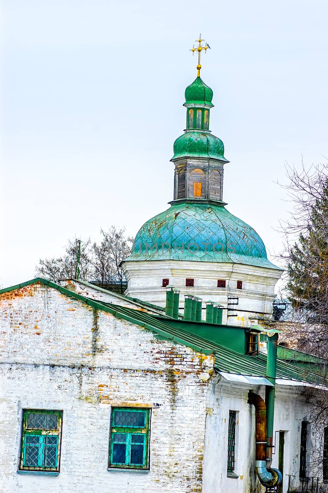 A detail of the Lavra Monastery in Kiev