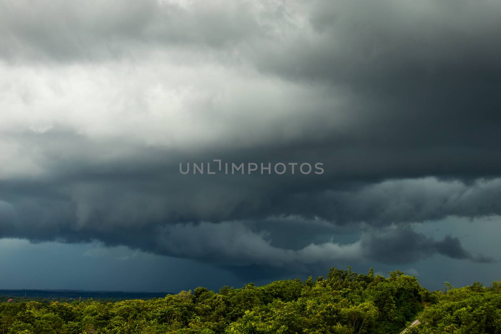 thunder storm sky Rain clouds  by freedomnaruk