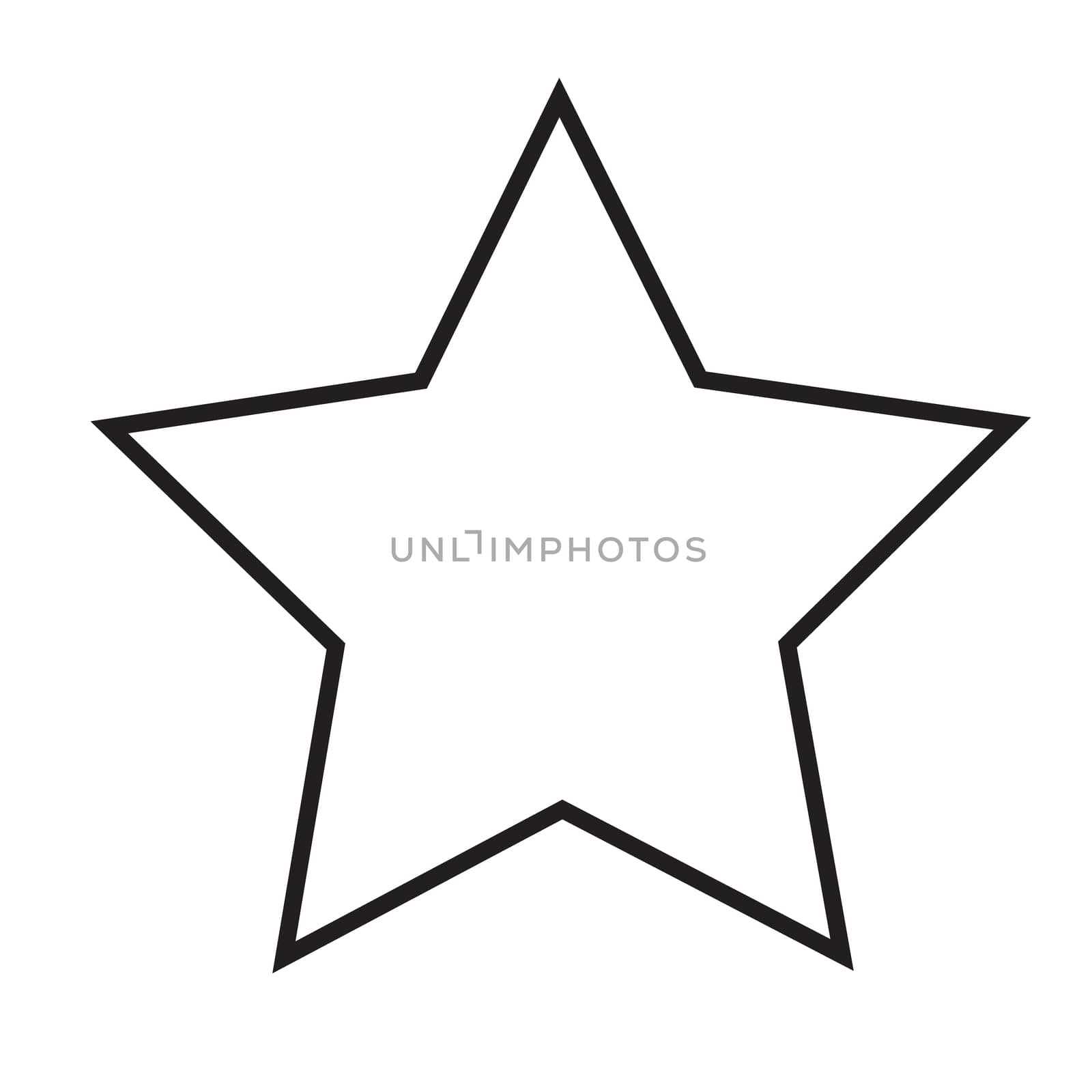 star icon on white background. flat style. white star icon for your web site design, logo, app, UI. Gray star symbol. star sign. 