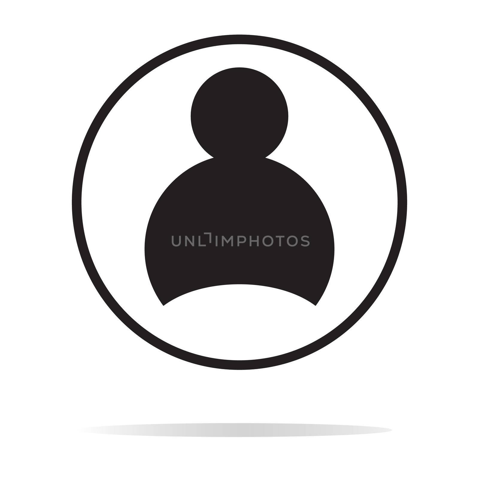 business man on white background. business man sign. people icon for your web site design, logo, app, UI. people symbol.