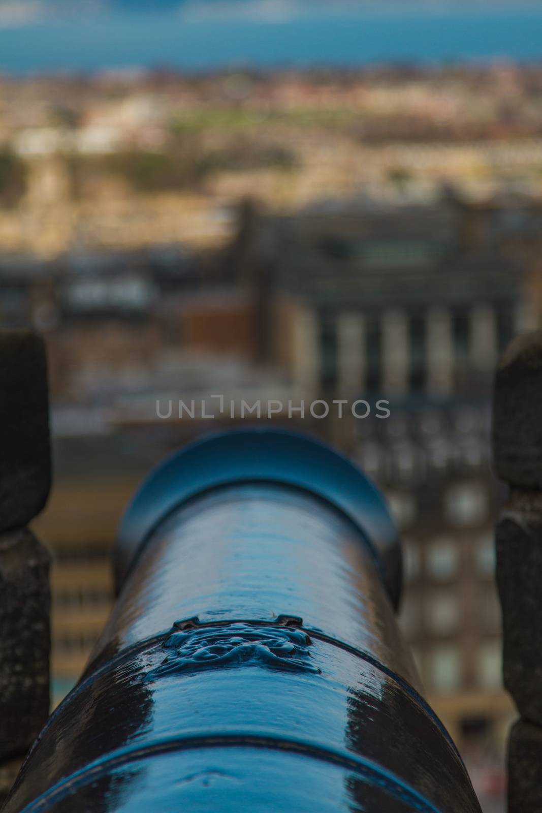 Edinburgh City Castle in Scotland