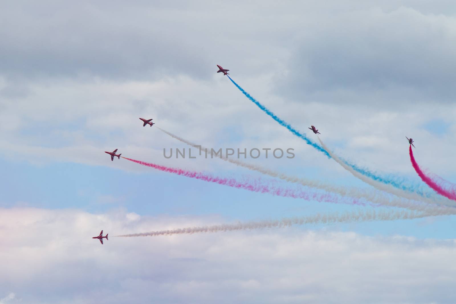 RAF Red Arrow Display by samULvisuals