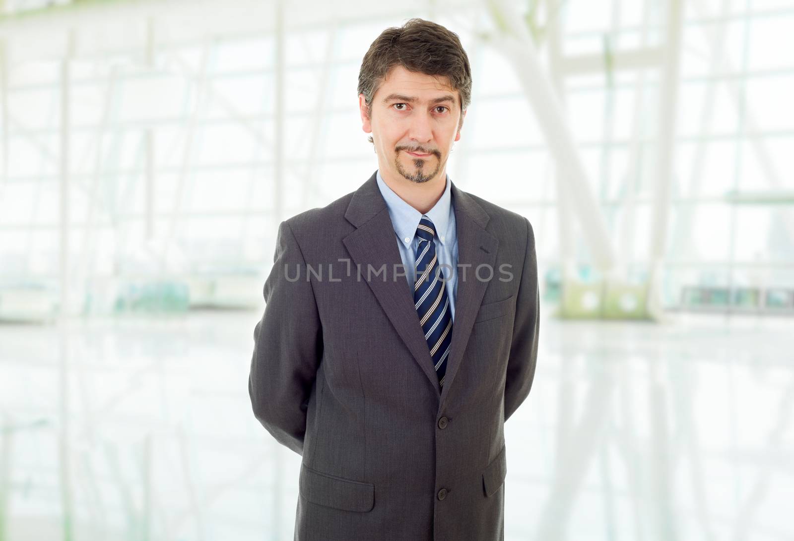 young business man portrait at the office