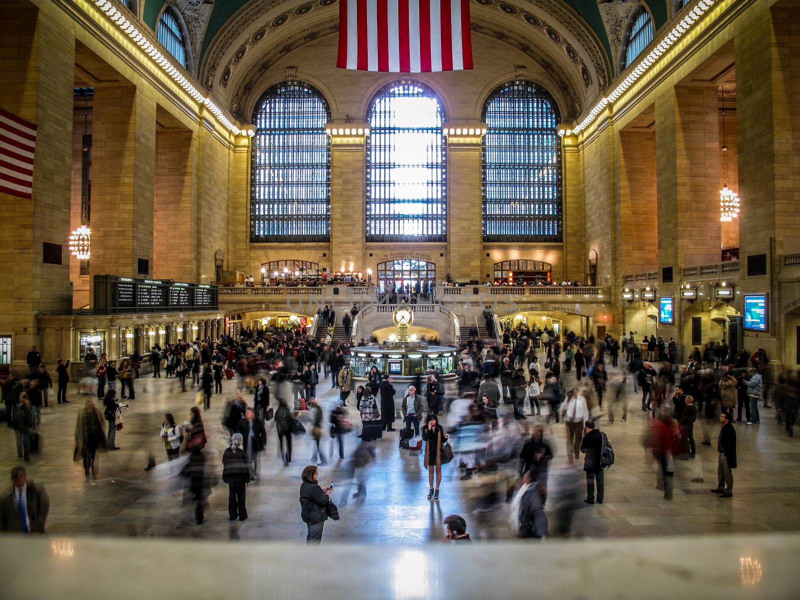 Inside Grand Central Station in New York City