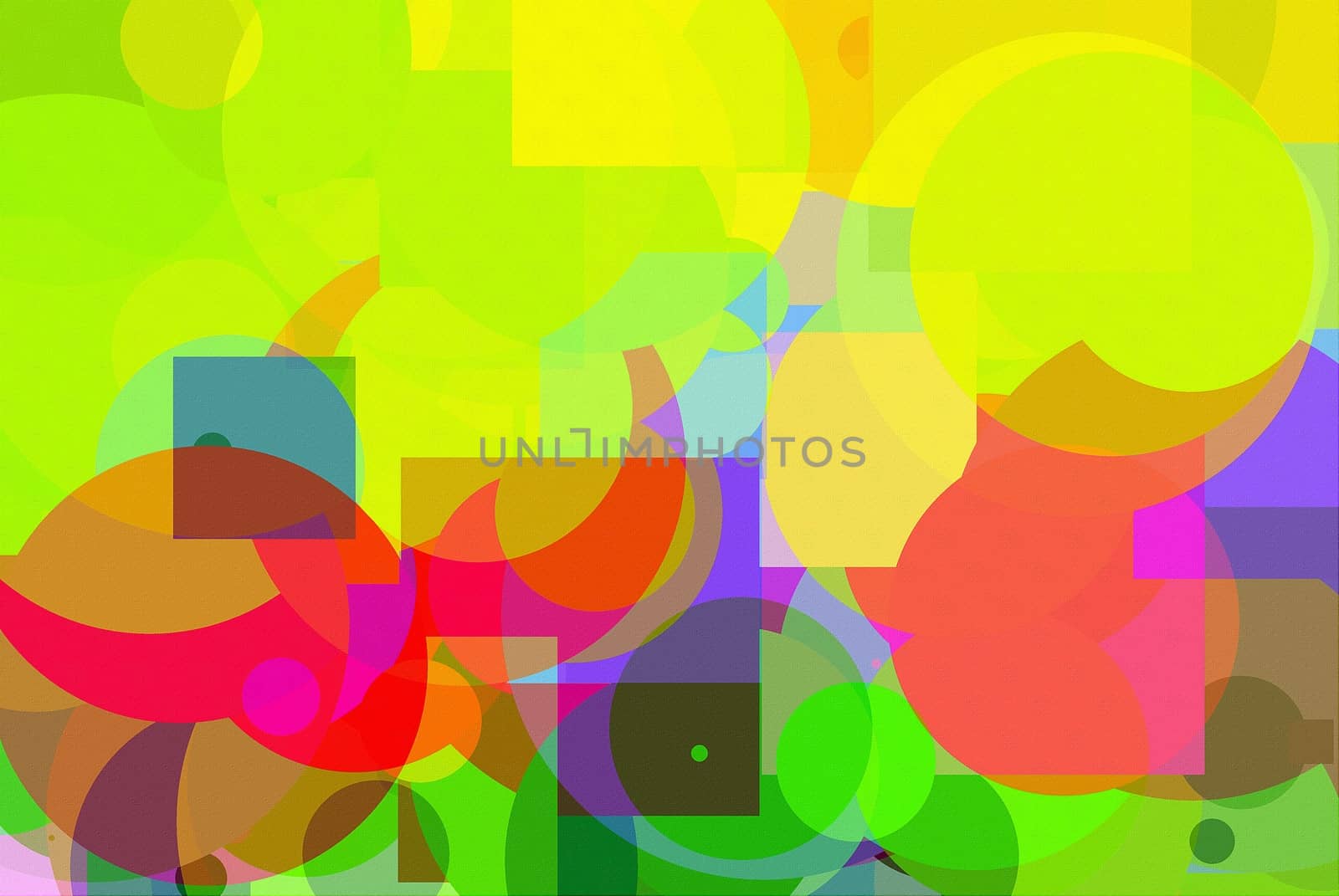 very bright Colorful abstract background in primary colours by paddythegolfer