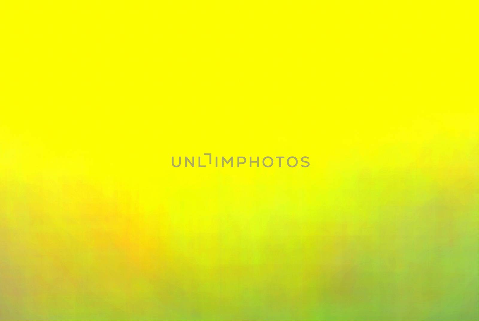 Abstract yellow with green nature background