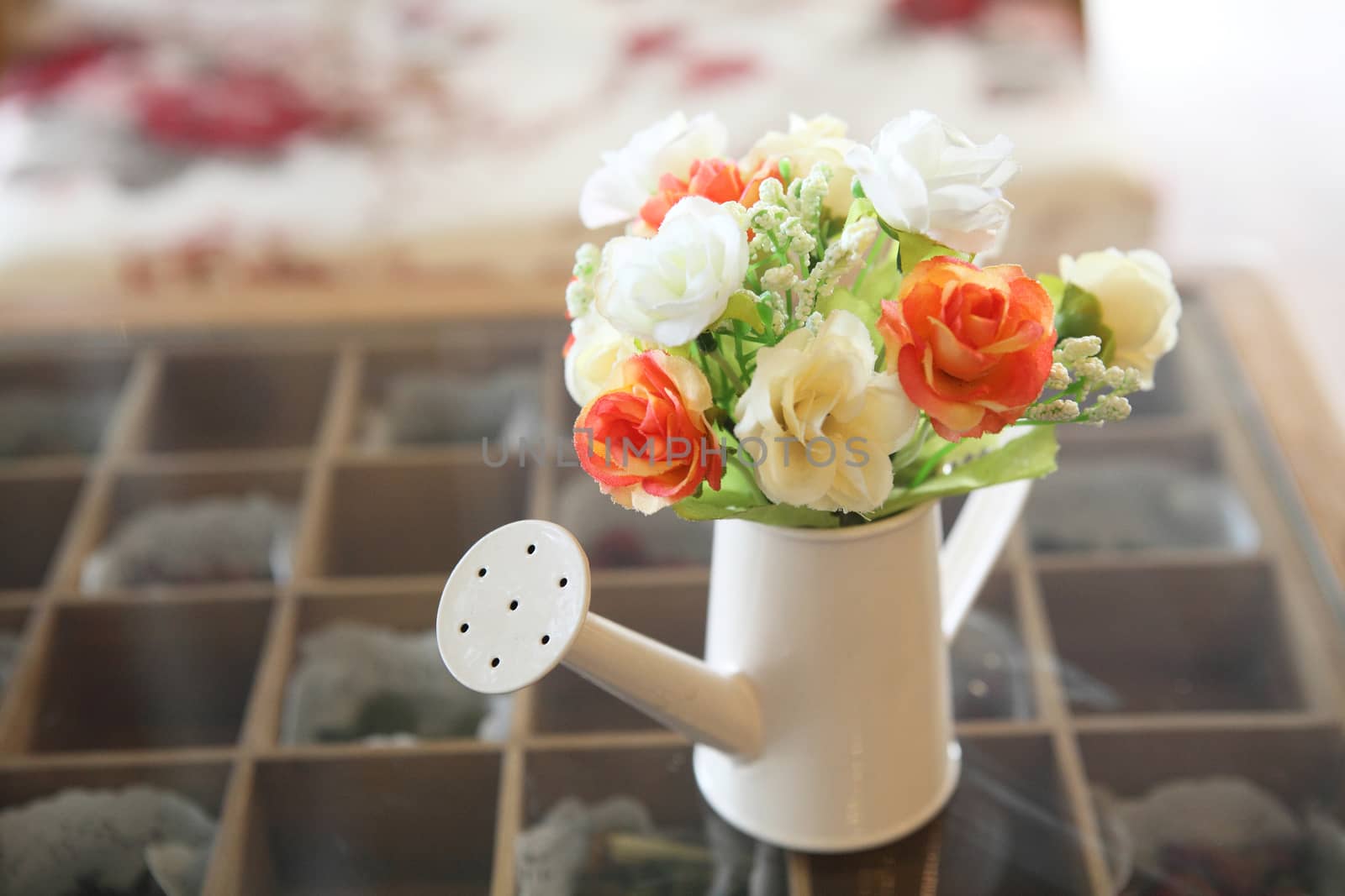 flower in jar