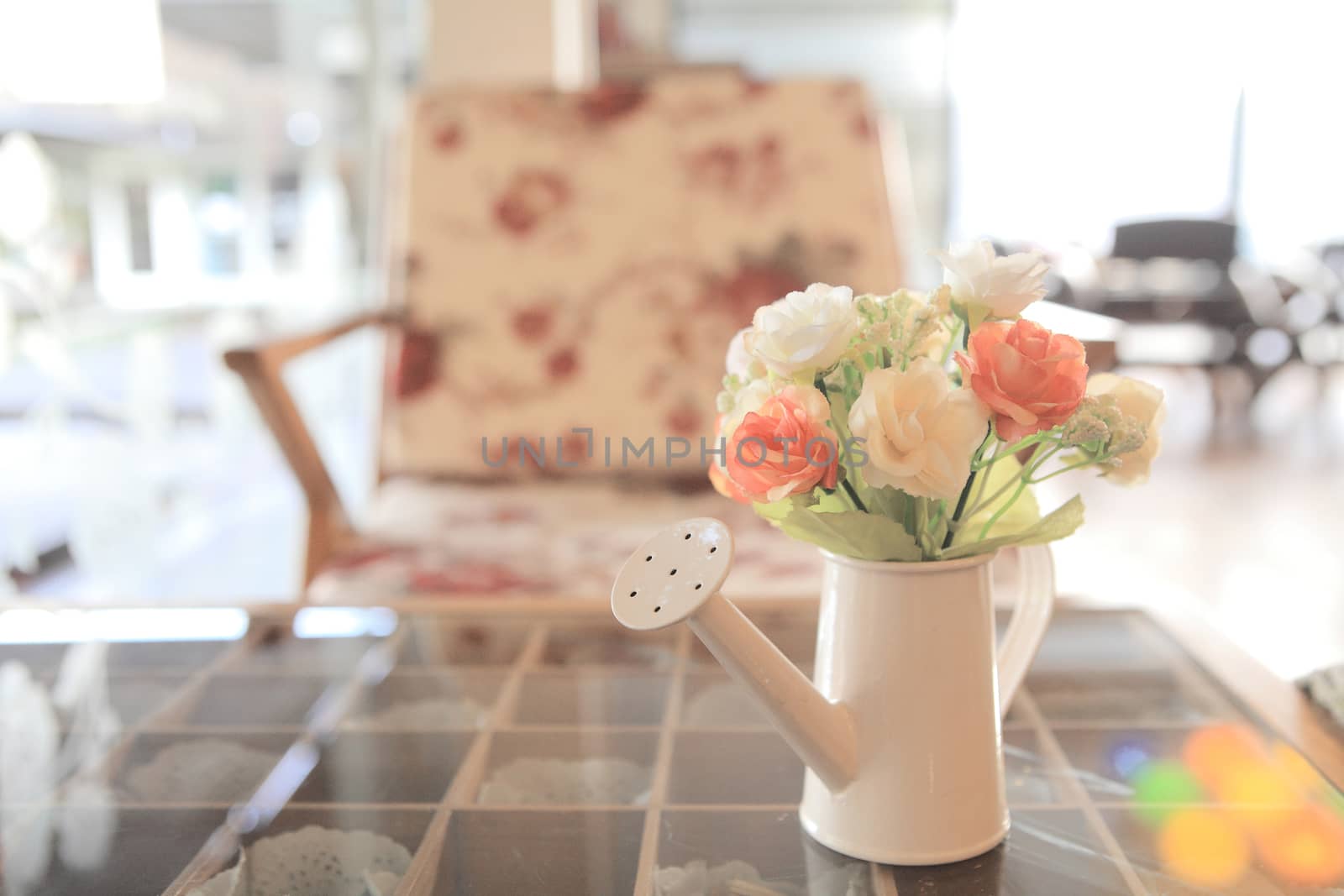 flower in jar