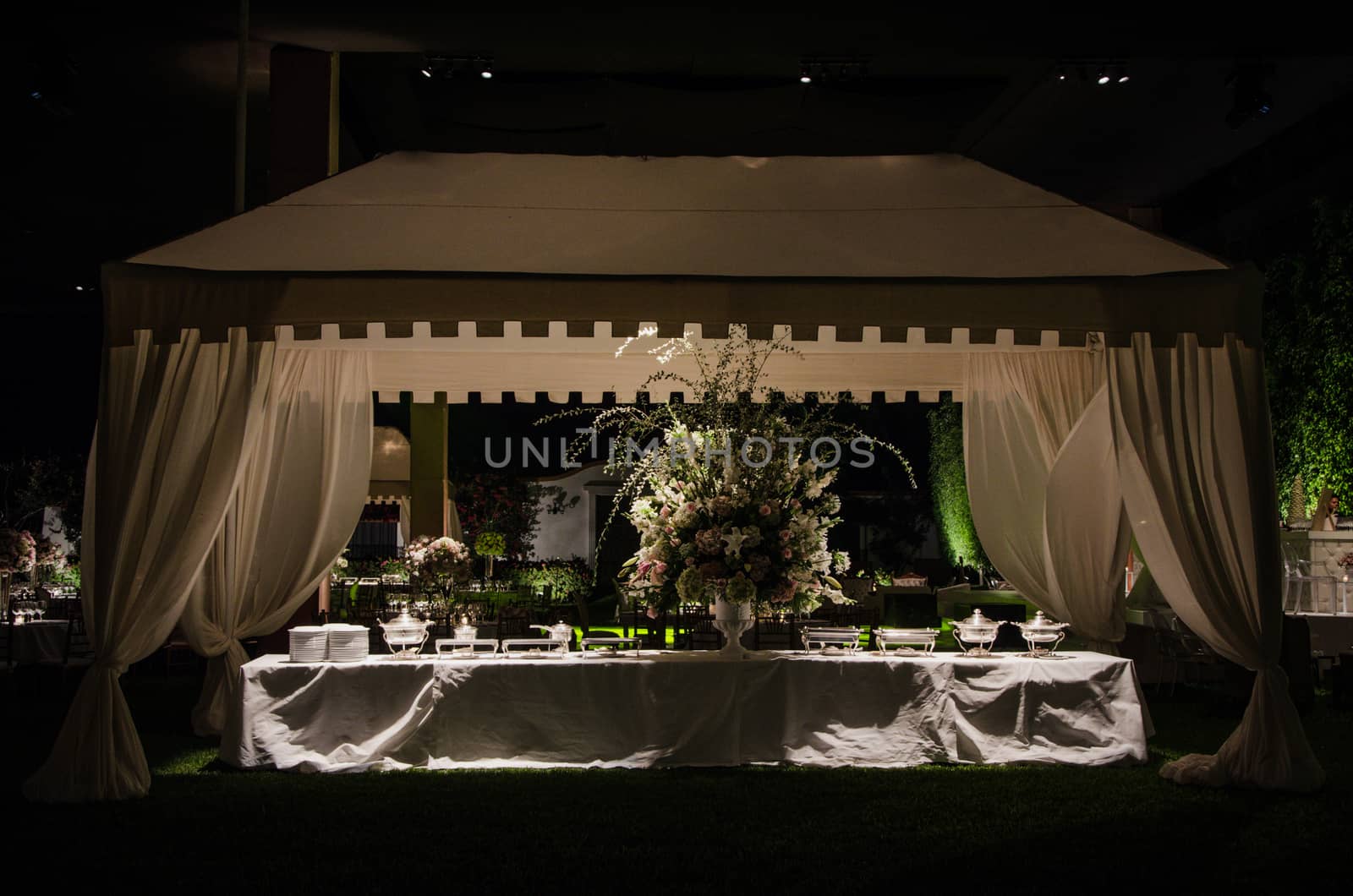 Decoration for weddings, banquet