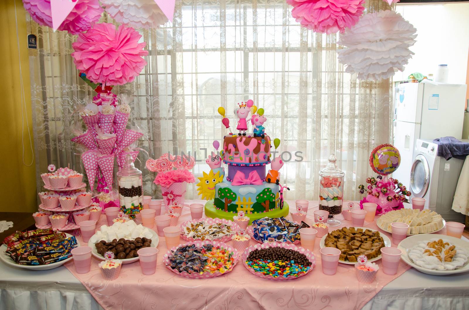 Children's Party Decoration, cakes and sweets