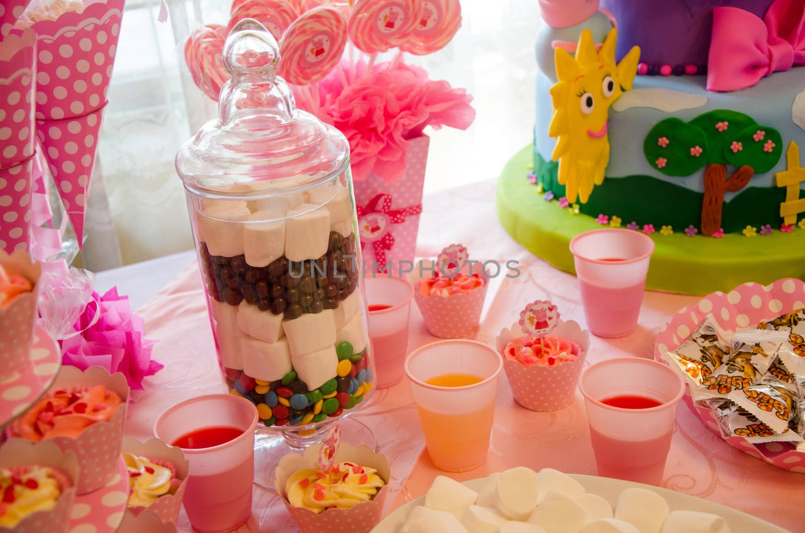 Children's Party Decoration, cakes and sweets