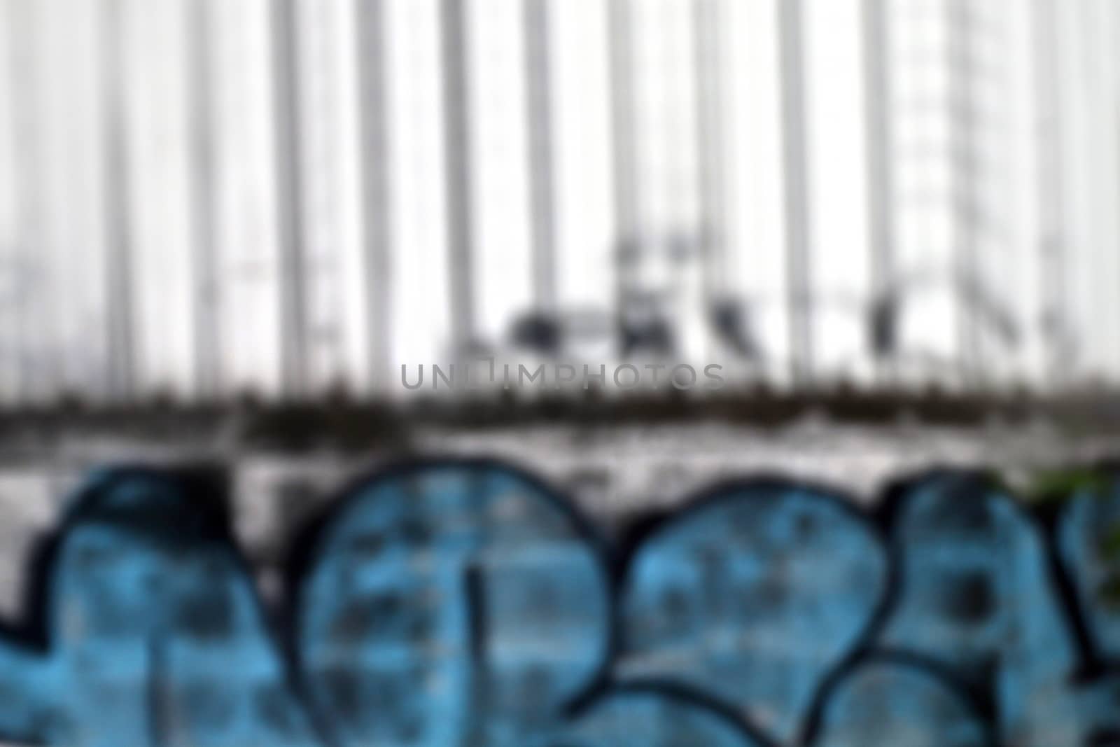 blurred graffiti art on wall background