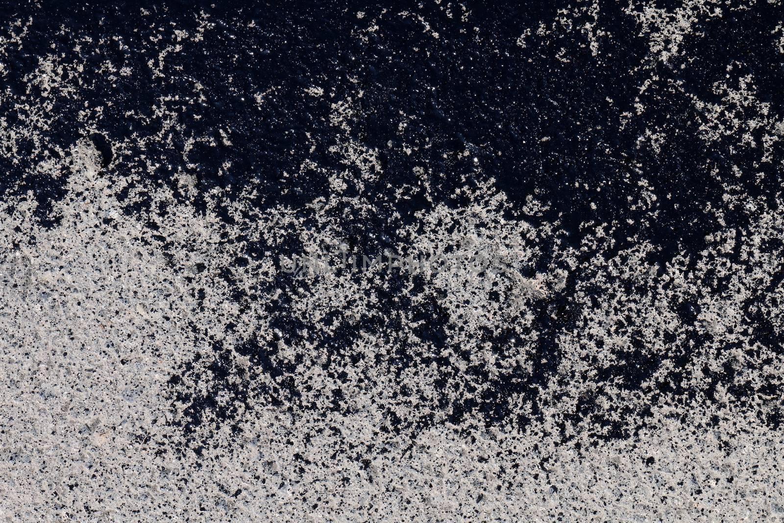asphalt, texture asphalt at the road under construction, asphalt background, asphalt on concrete texture