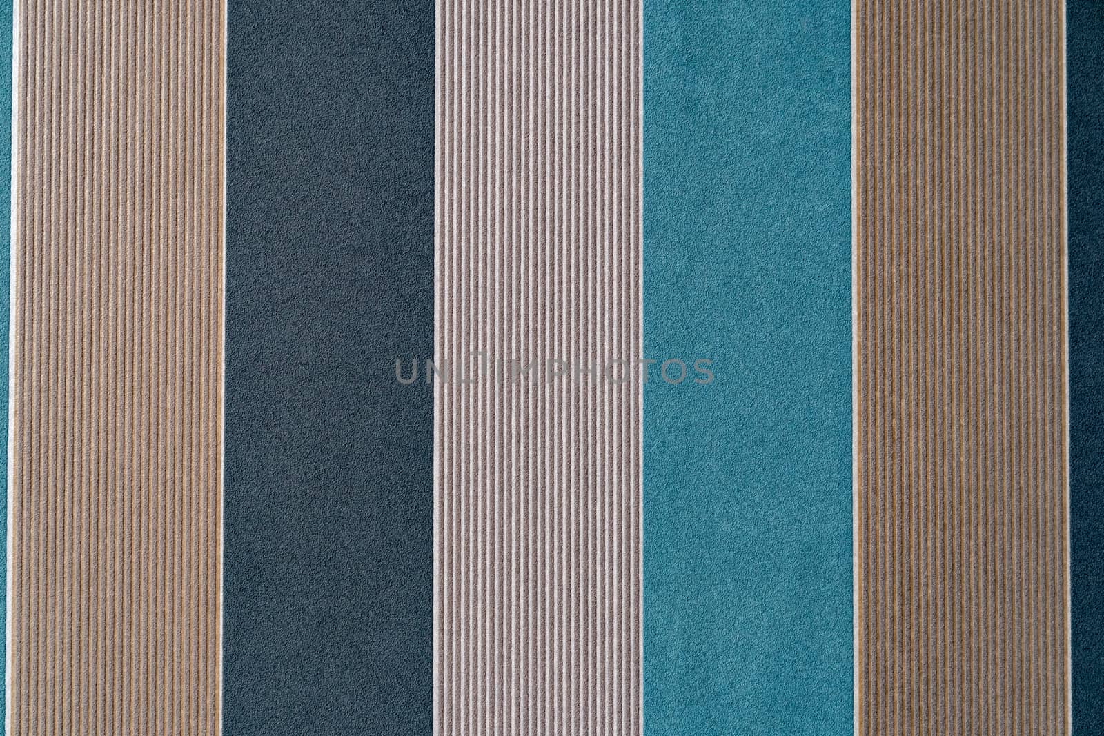 Multi colored Striped Fabric Texture.