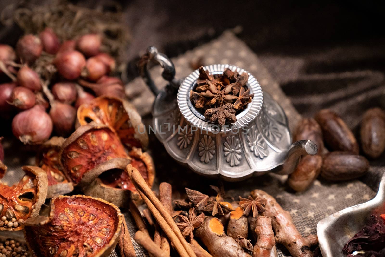 Spice dry Herb Seasoning aroma food.