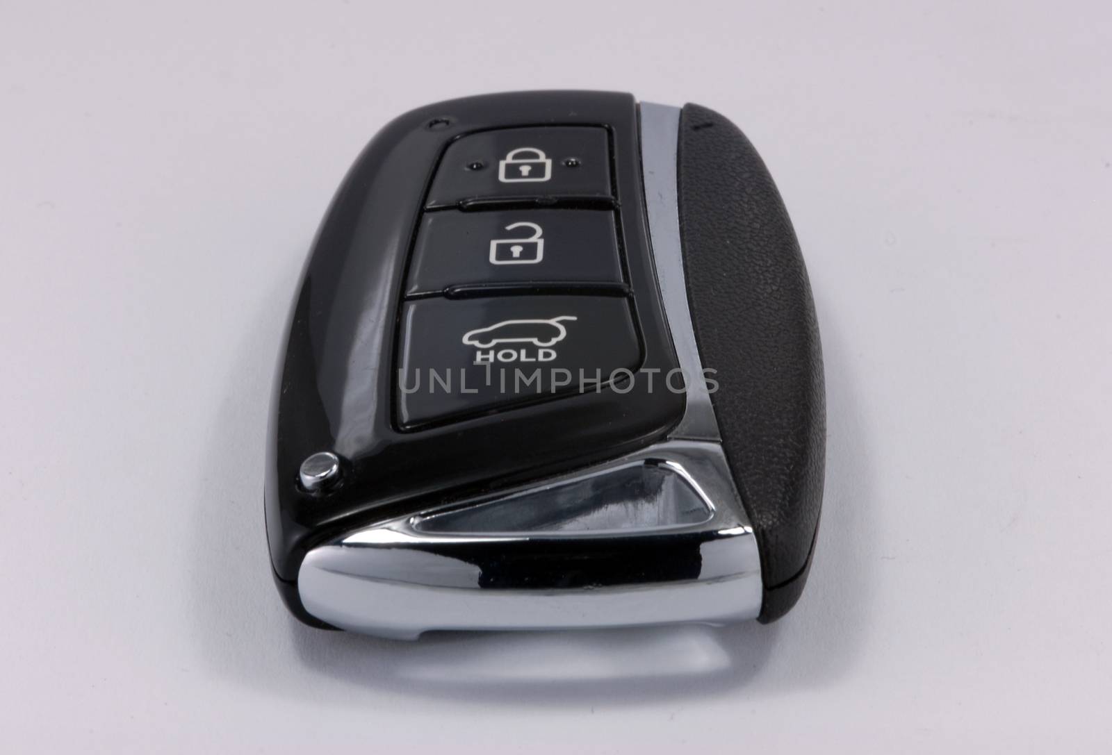 Car key isolated on white background