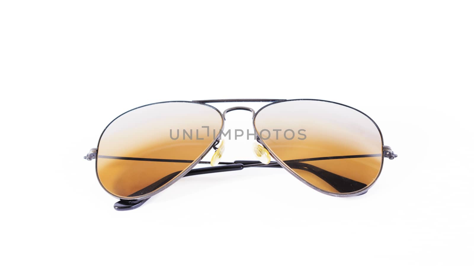 Sunglasses Isolated on white background by Lumpang