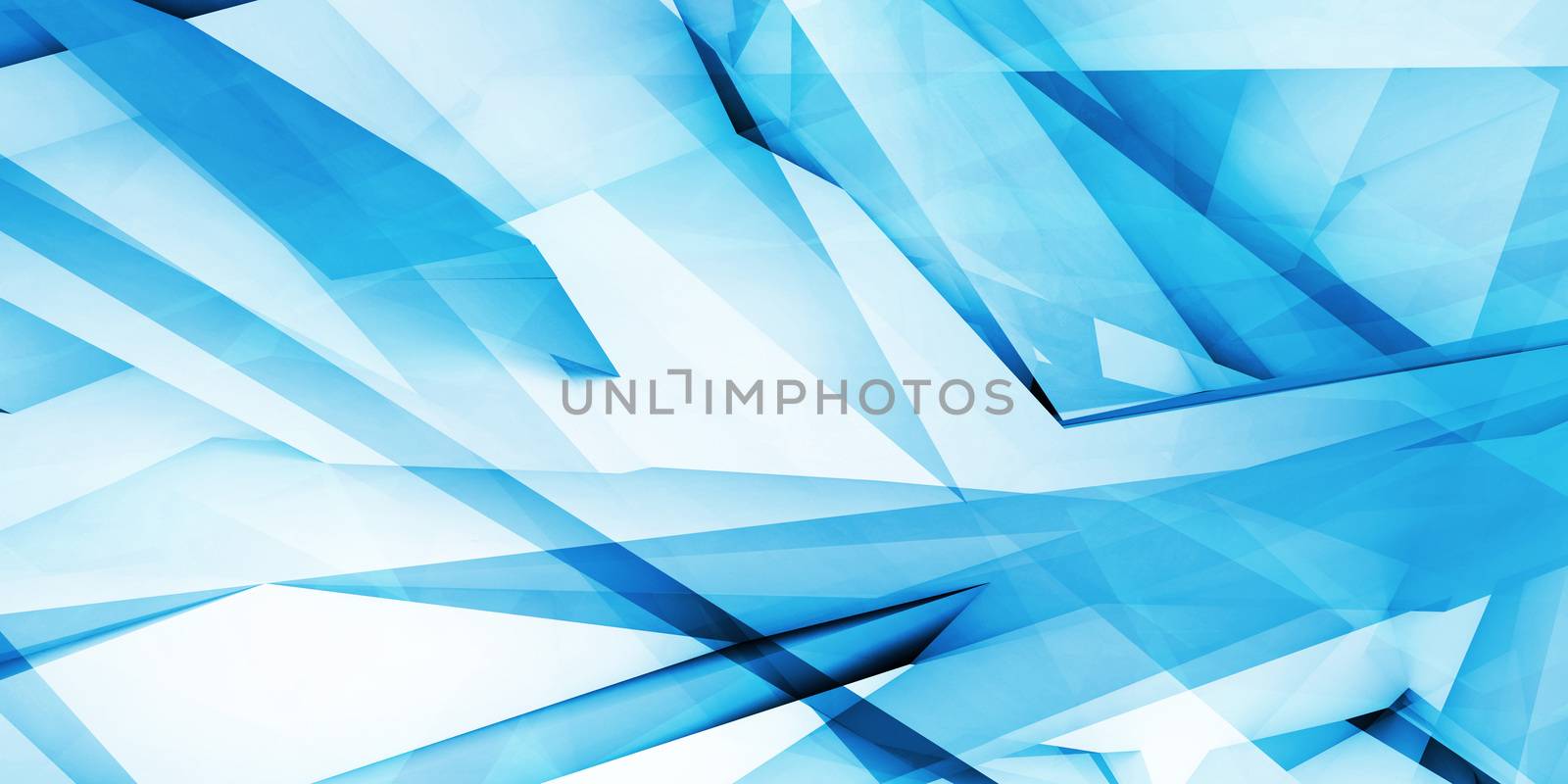 Blue Technology Abstract Background as a Concept
