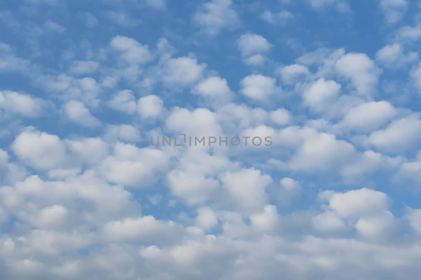 clouds, blue sky background design elements. Pantone Classic Blue. by titco