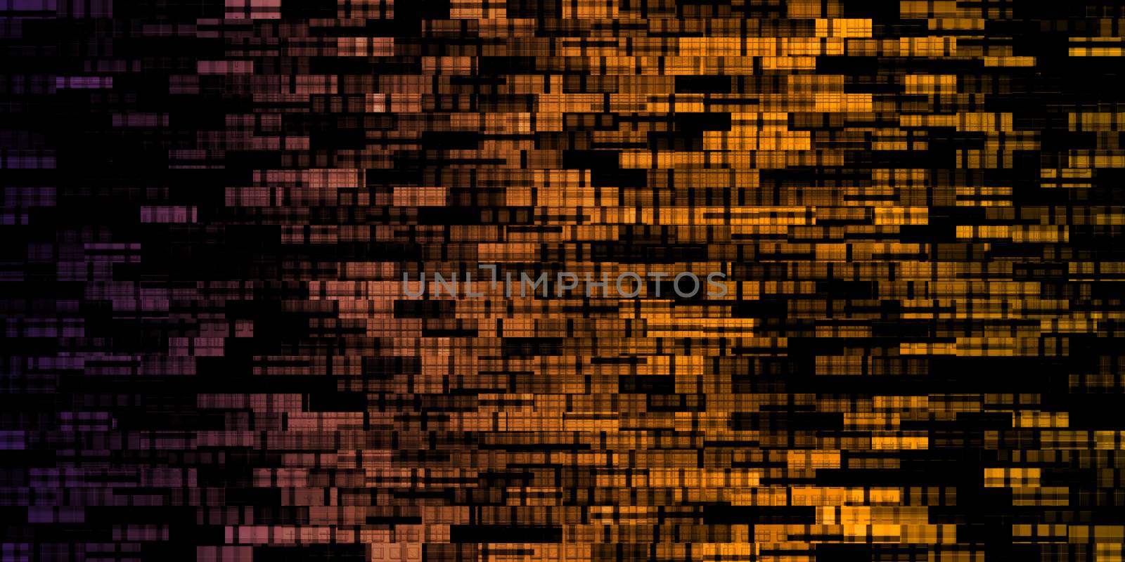 Science Research Background with Moving Data Art