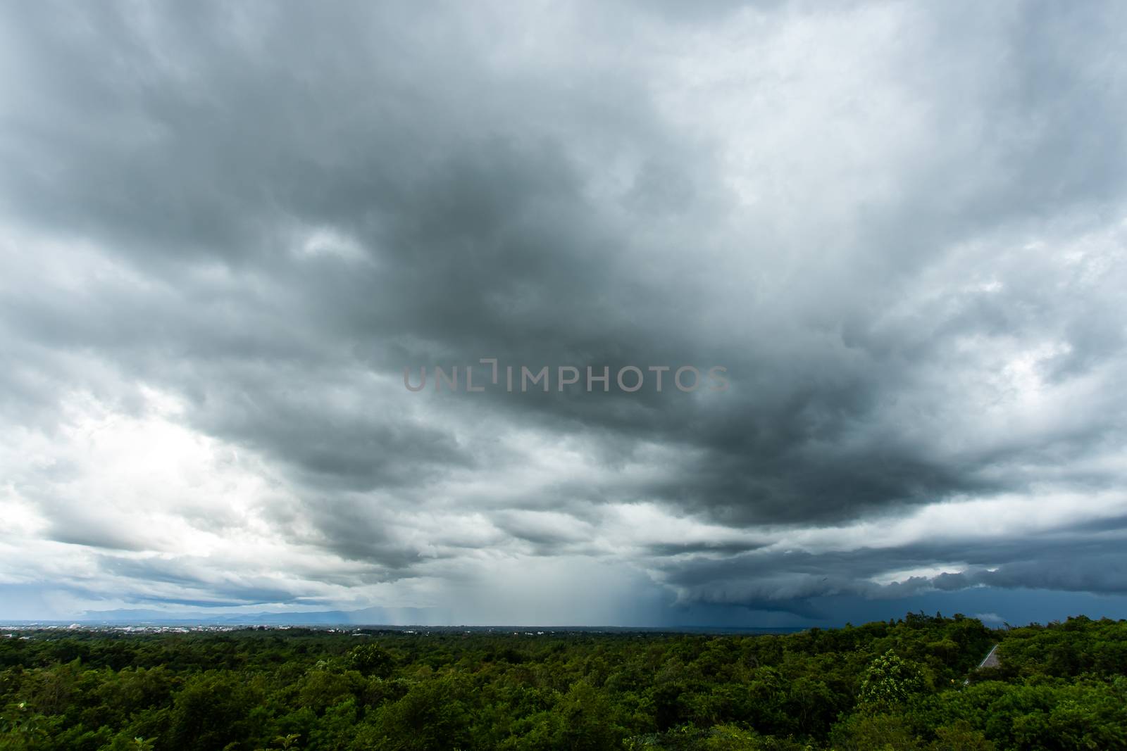 thunder storm sky Rain clouds  by freedomnaruk