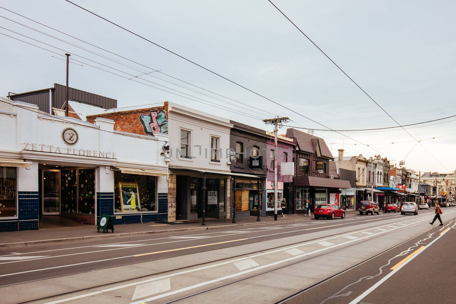 Brunswick St Architecture in Fitzroy Melbourne Australia by FiledIMAGE