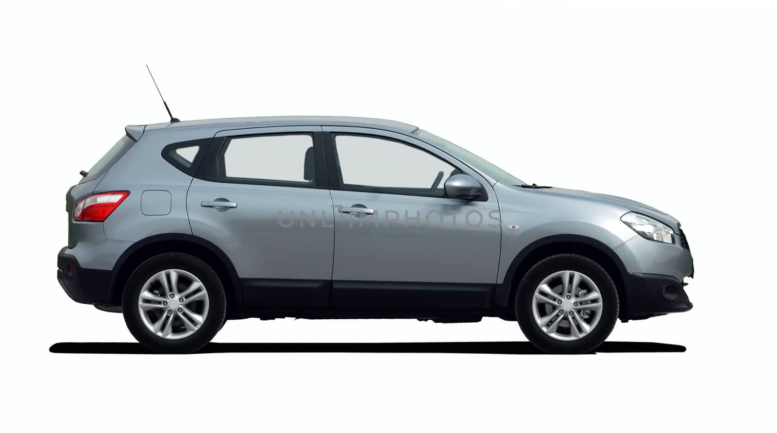 large SUV on a white background