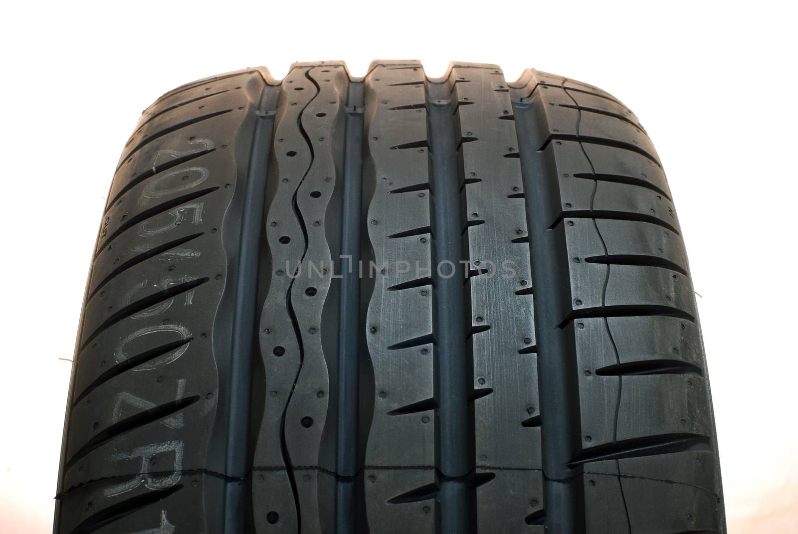 Brand new modern summer car tire