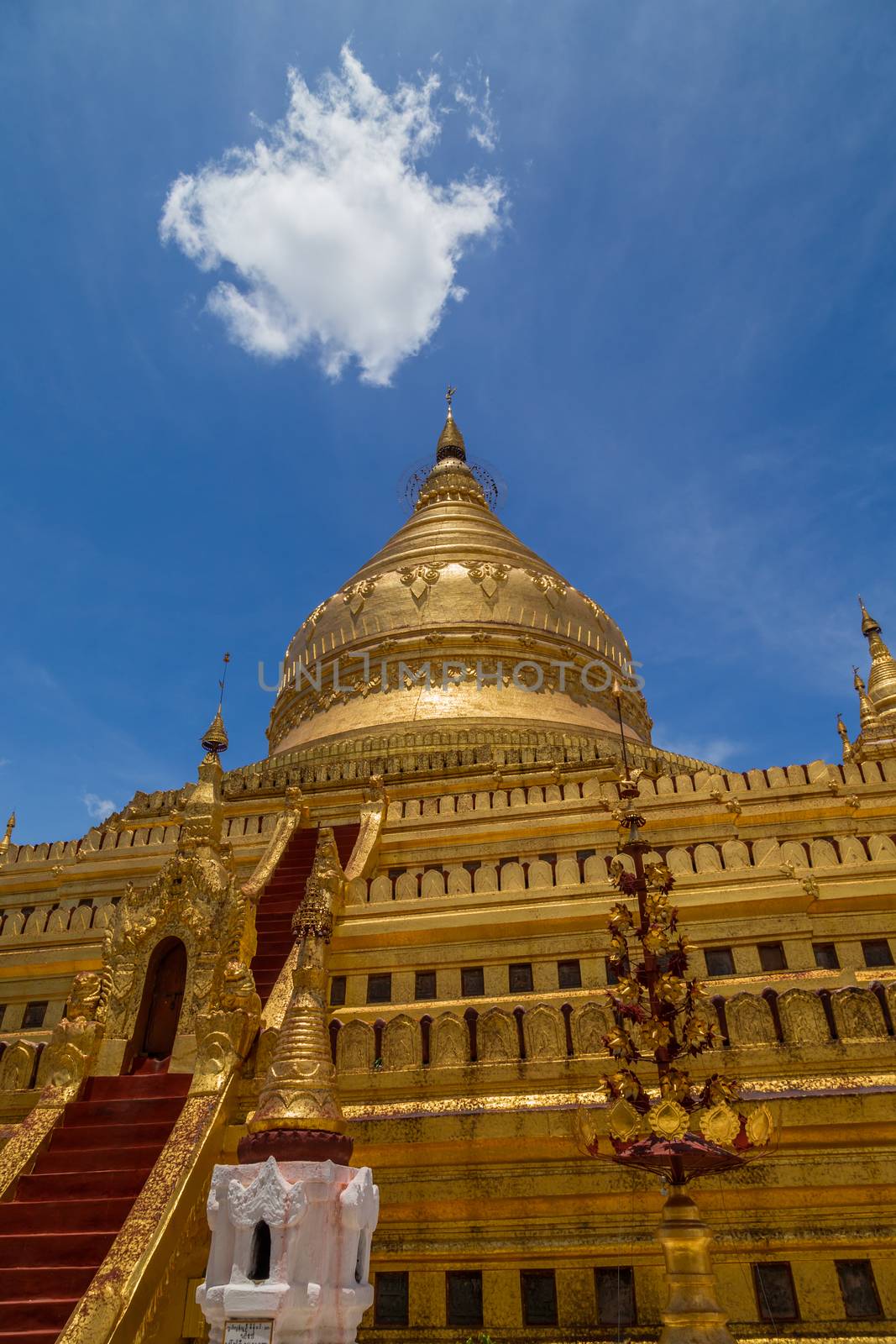 The Shwedagon Pagoda one of the most famous pagodas in the world the main attraction of Yangon. Myanmar’s capital city. Shwedagon referred in Myanmar as The crown of Burma