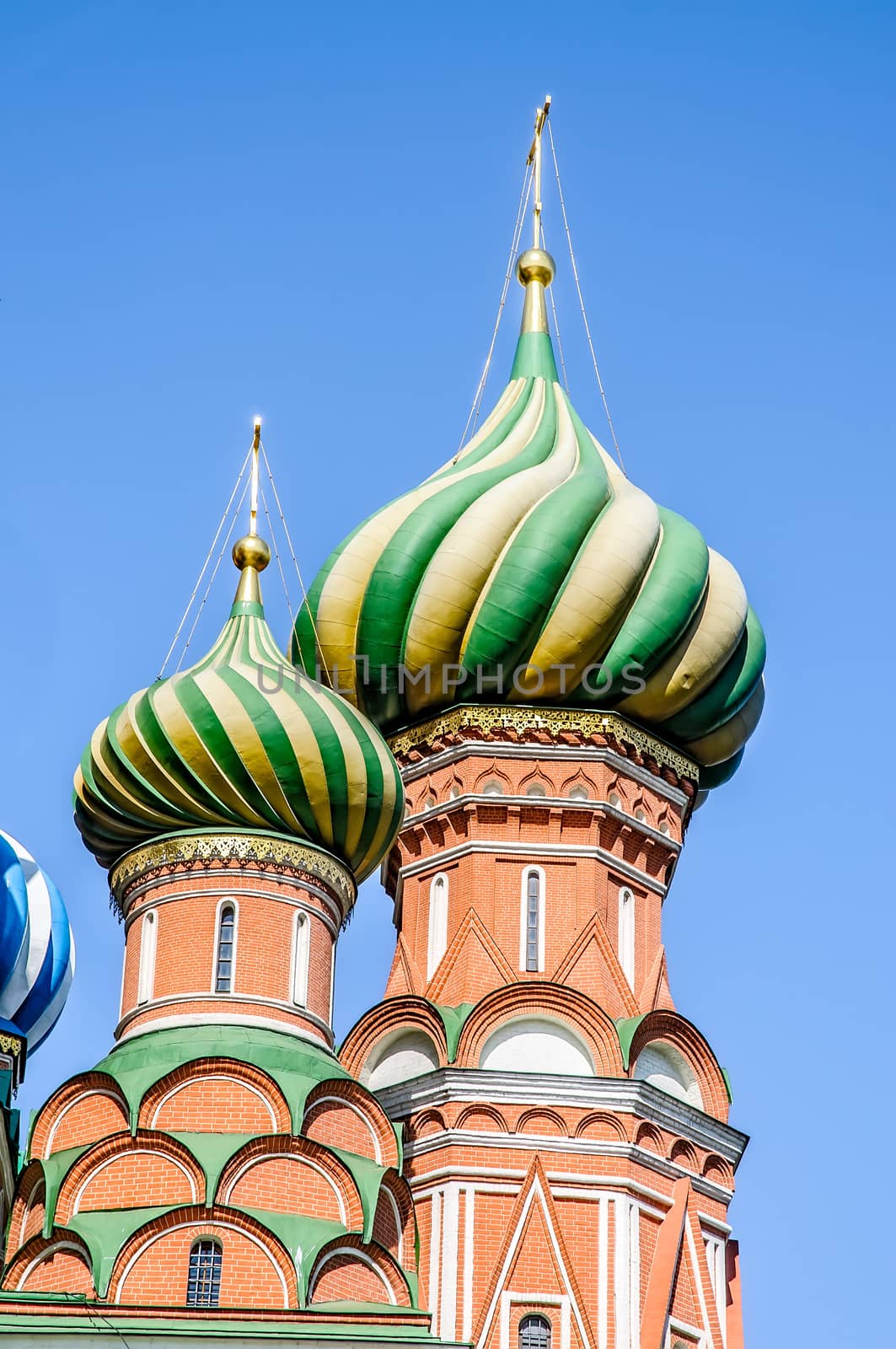 Detail of Saint Basil's in Moscow by MaxalTamor